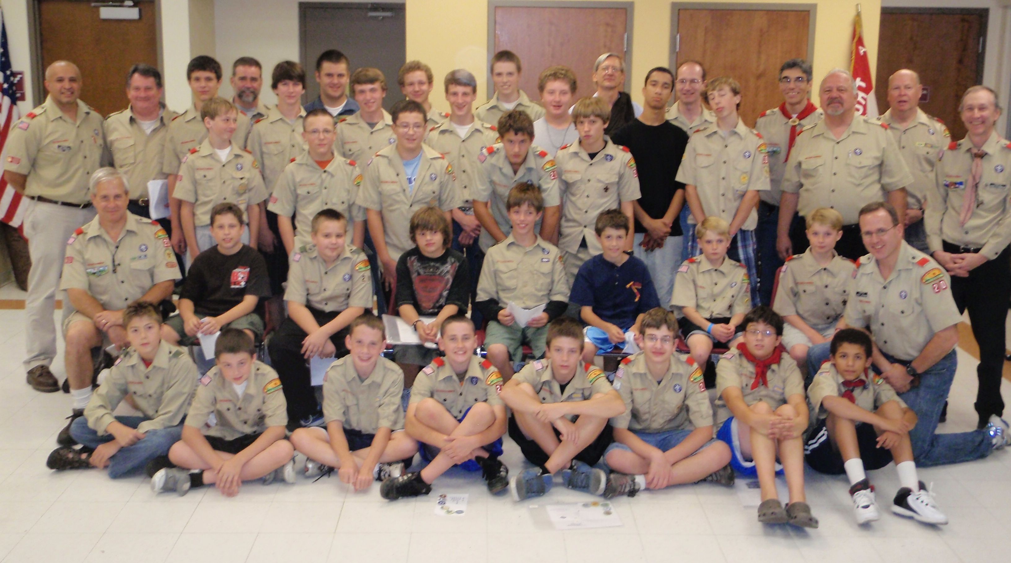 Troop20 at Camp Napowan 2007